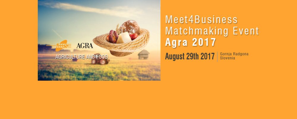 Poziv za učešće na poslovnim susretima “MEET4BUSINESS ” Agra