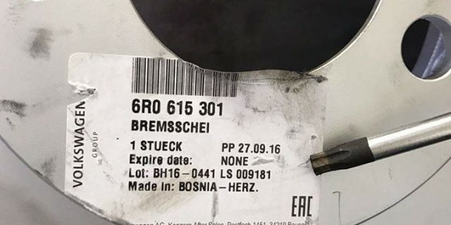 Made in BiH: Bosanski diskovi za kočnice u VW servisu u Njemačkoj